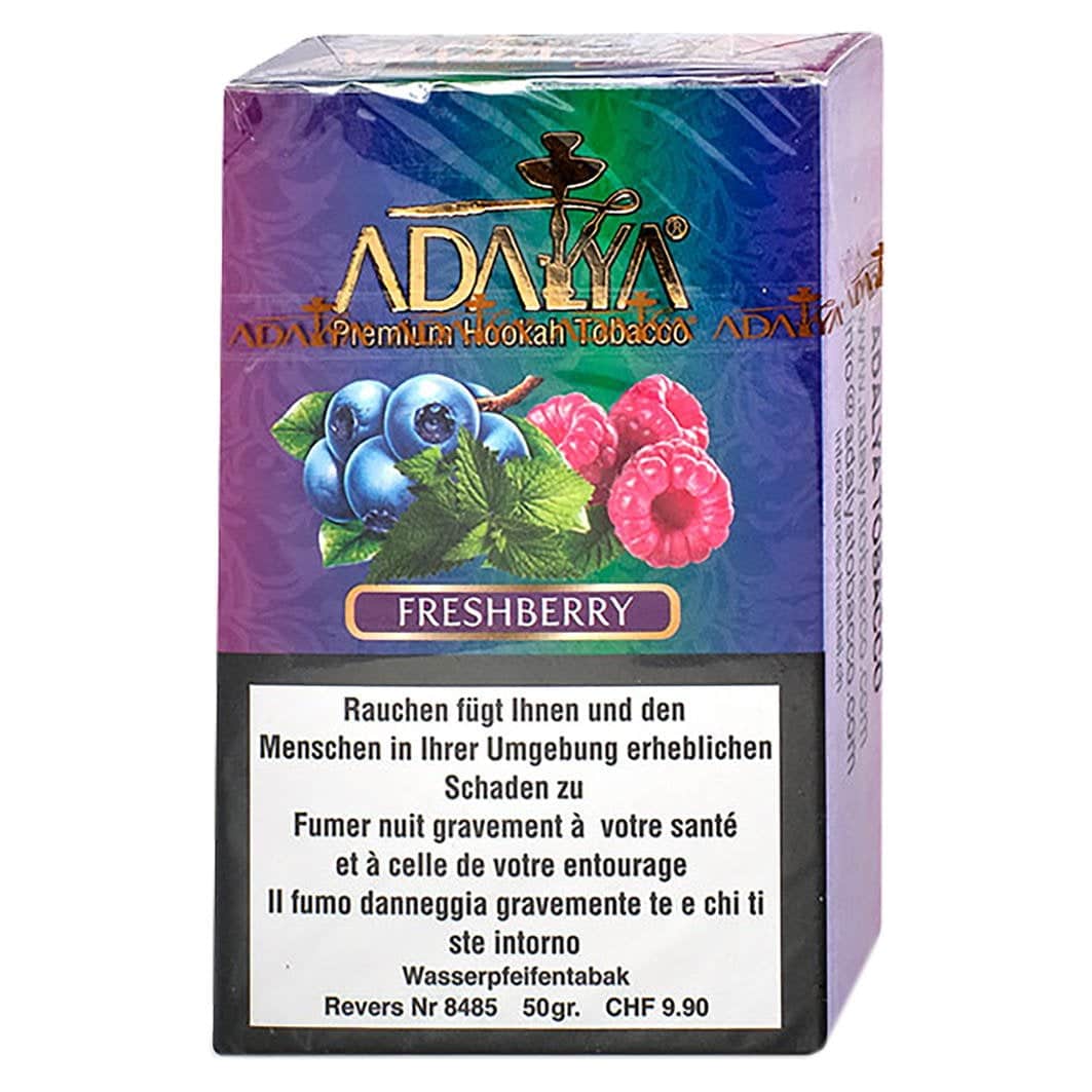 Adalya Shisha Tabak Freshberry 50g – Beeren & Minze Frische