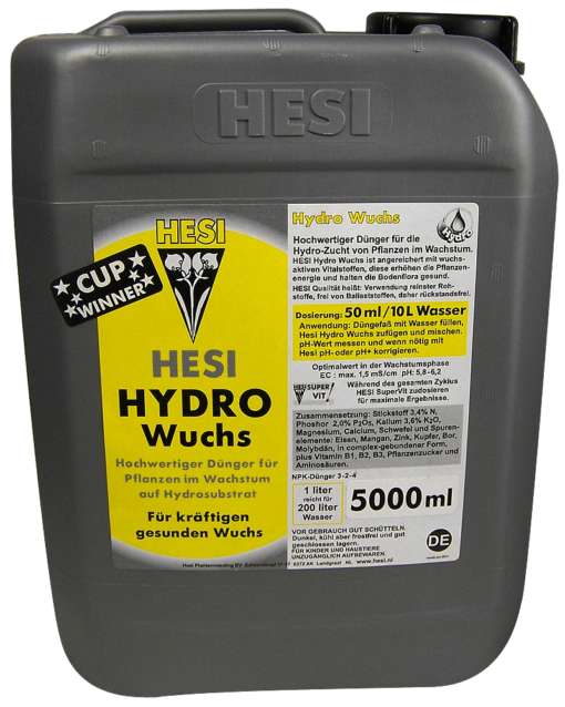 Hesi Hydro Wuchs 5L