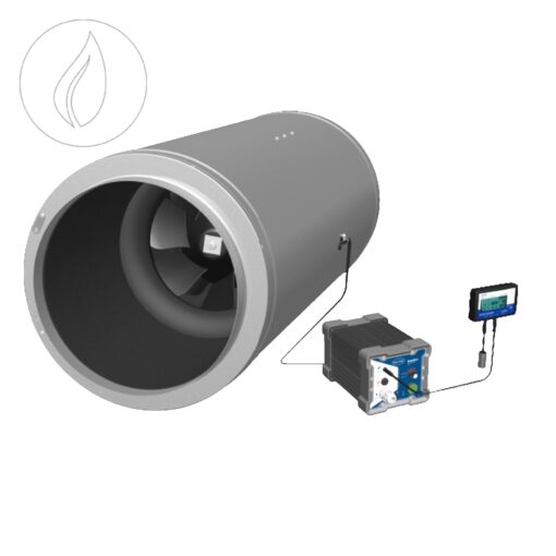 ISO-MAX 2380m³/h 315mm leiser Rohrventilator