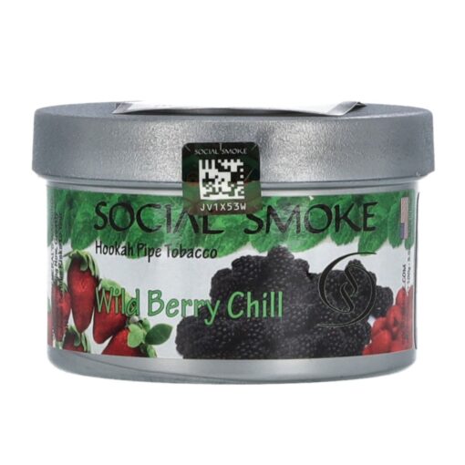 SOCIAL SMOKE WILD BERRY CHILL 100G