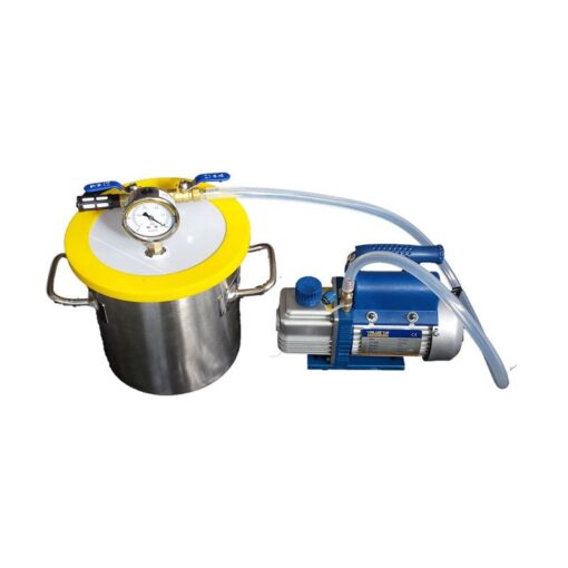 Vakuumkammer 1.6 Gallon mit Vakuumpumpe 2.5CFM