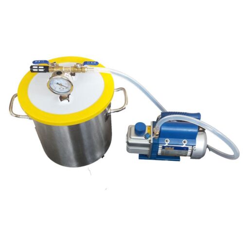 Vakuumkammer 3 Gallon mit Vakuumpumpe 2.5CFM