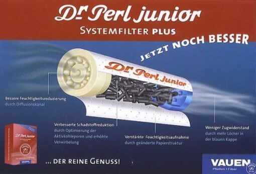 DR. PERL AKTIVKOHLEFILTER 9MM -1X100 STK. – Bild 2