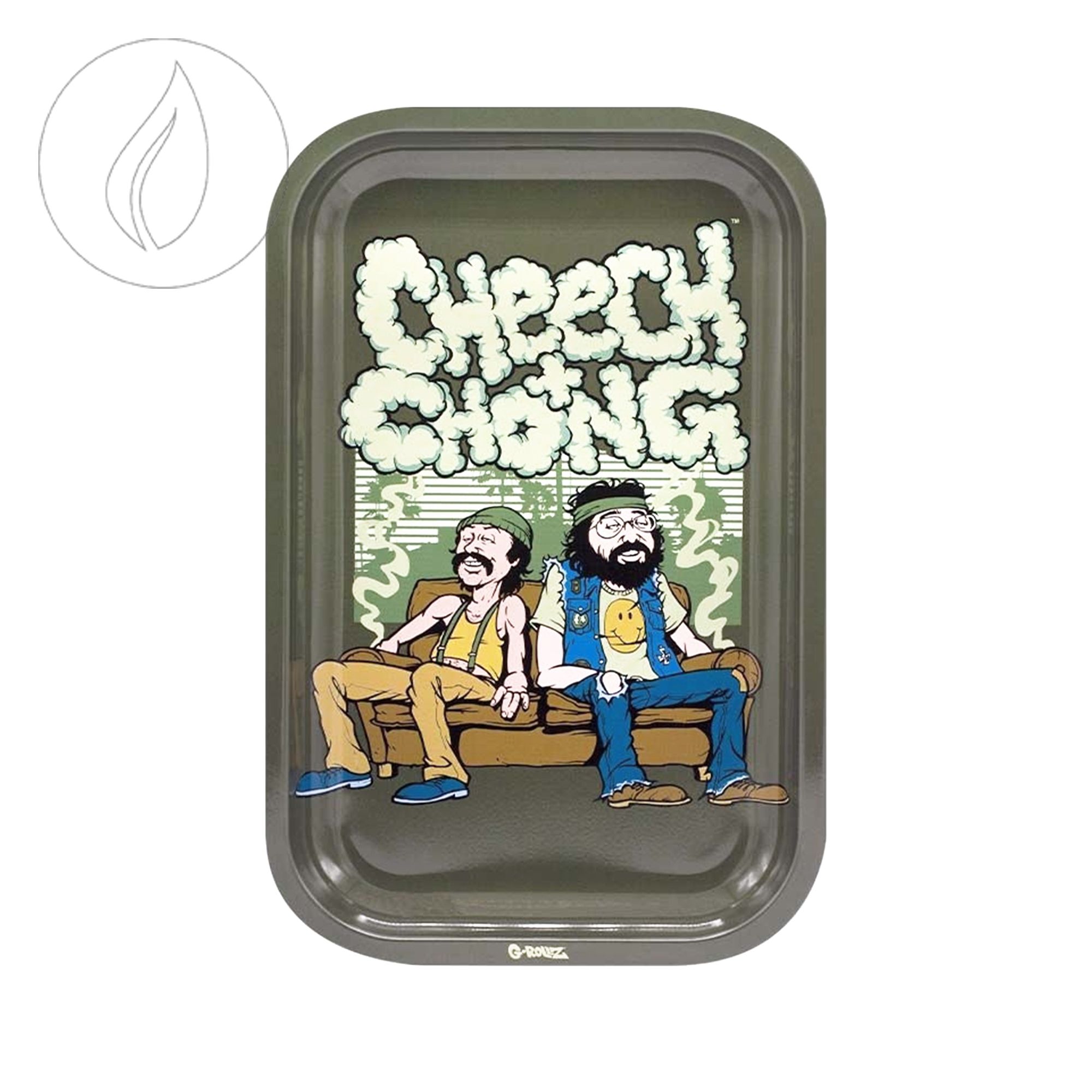 G-Rollz | Cheech & Chong In da Chair Rolling Tray Medium 175 x 275mm