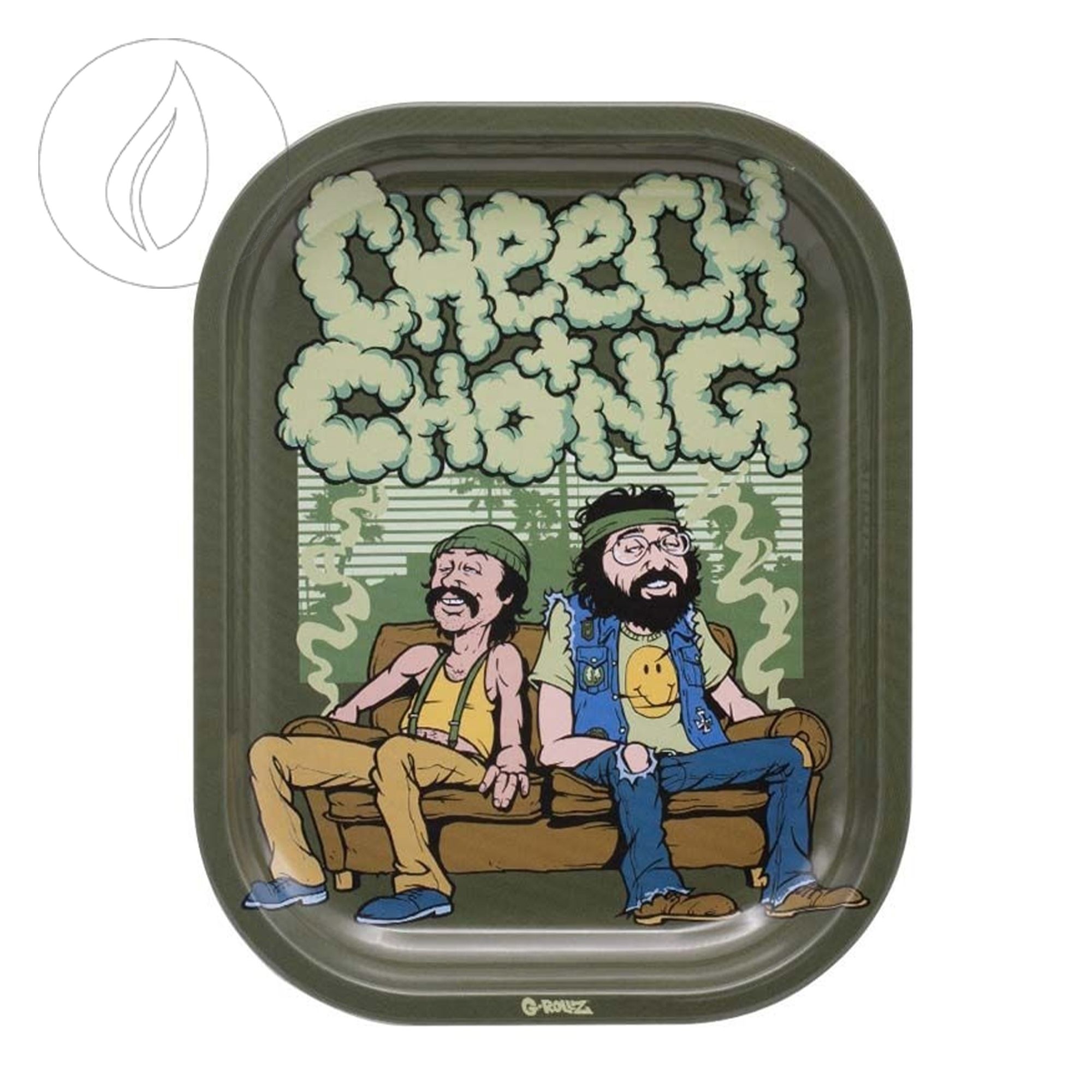 G-Rollz | Cheech & Chong In da Chair Rolling Tray Small 140 x 180mm