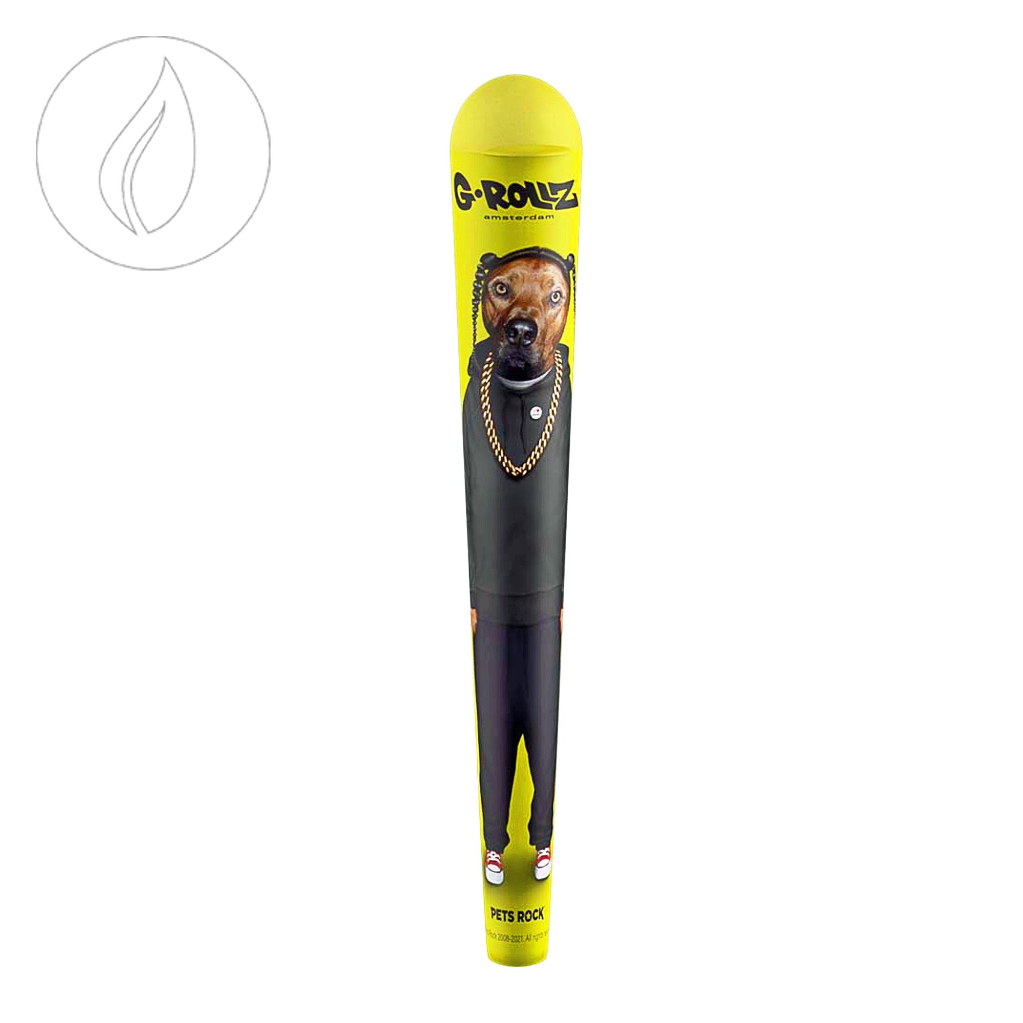 G-Tube | Pets Rock Rap Cone Holder Yellow