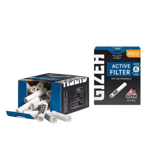 GIZEH Active Filter 6mm 34Stk