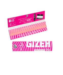 GIZEH KingSize Slim Pink Edition