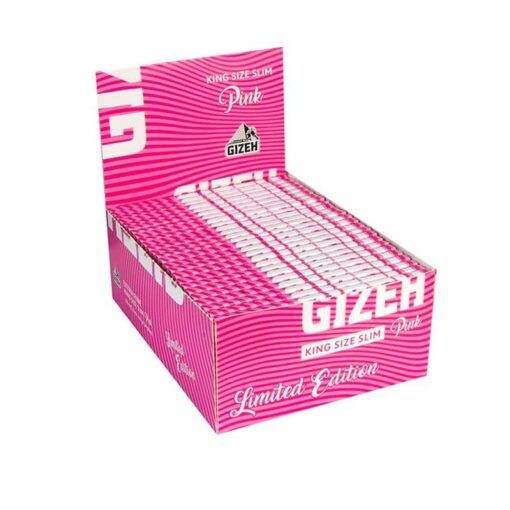 GIZEH KingSize Slim Pink Edition Box