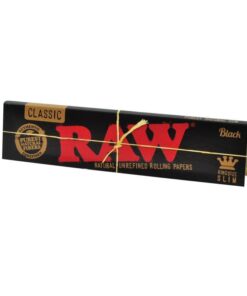 RAW Black Papers King Size Slim Extra Fine