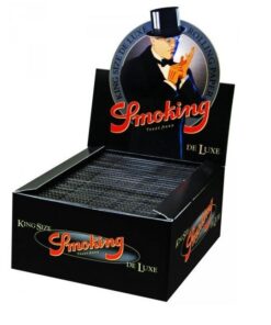 Smoking Deluxe Black Kingsize Box