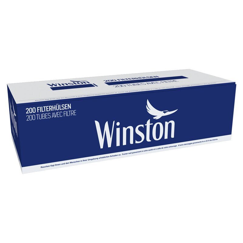 Winston Blue Tubes – 200 Stück
