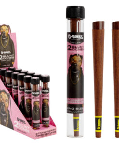 G-Rollz Terpene Infused Herbal Tea Blunt Strawberry Cheesecake 2pcs