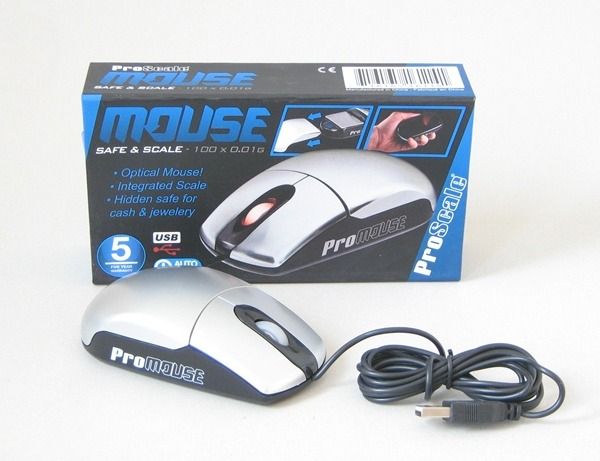Mousescale 100g × 0,01g – Die Waage mit perfekter Tarnung