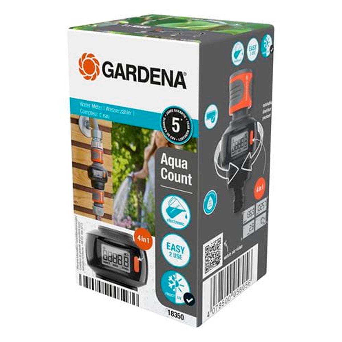 Gardena AquaCount – Wasserzähler für präzise Bewässerung – Bild 2