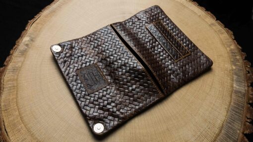 Kavatza Tabaktasche TP22 Woven Havanna