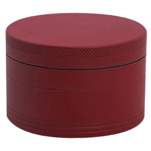 CNC Grinder Red Matt 4 Parts 62mm