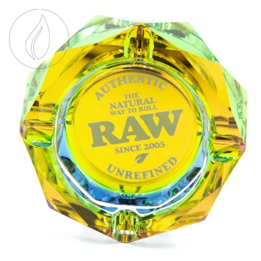 RAW Rainbow Glass Ashtray