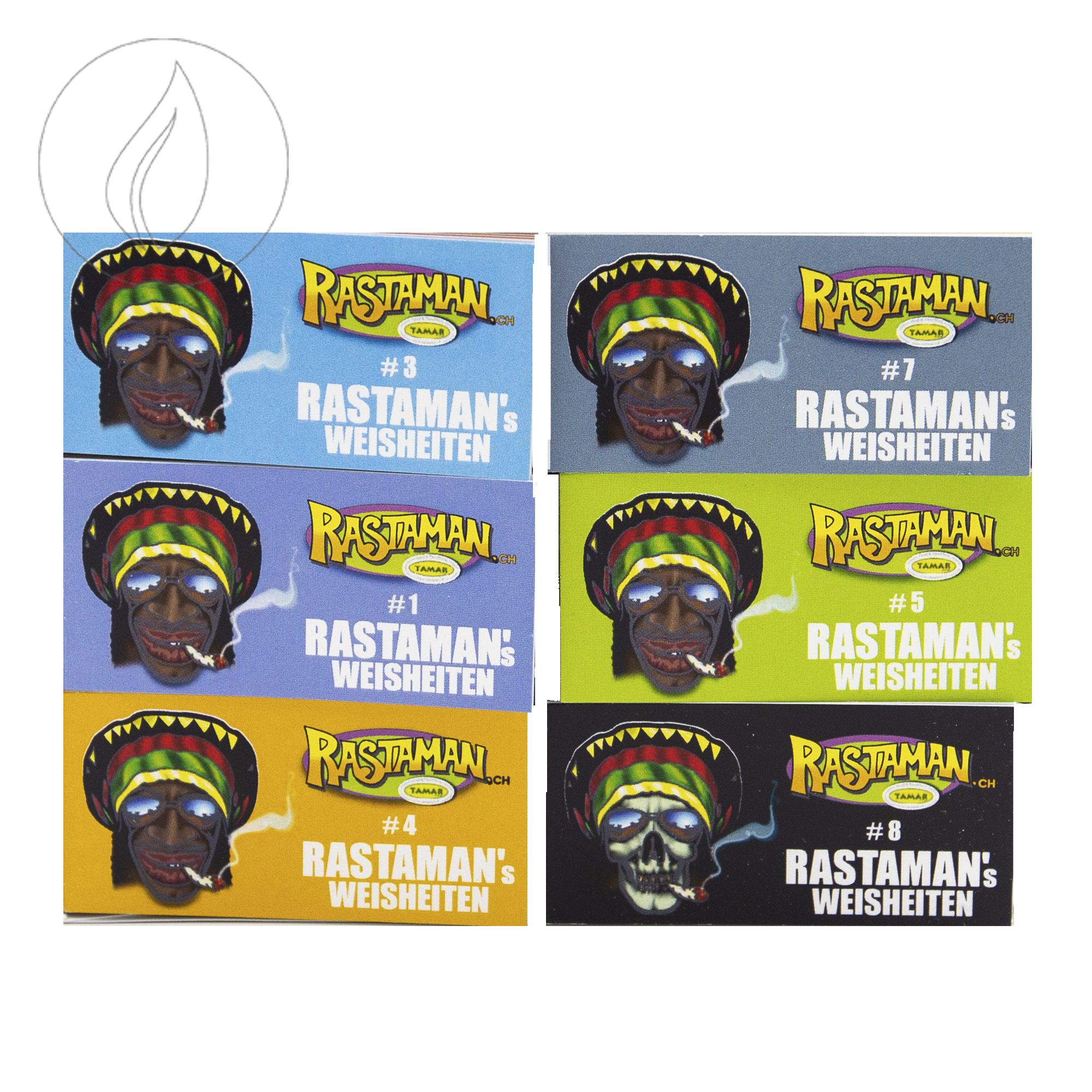 Rastaman Weisheiten Filter Box