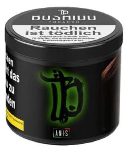 Bushido Shisha Tabak Anis 200g