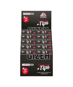 GIZEH Black Rolls + Tips – Extra Fine Rolls (20 Stück) – Bild 3