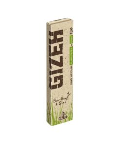 GIZEH Hanf & Gras King Size Slim + Tips – Bio Papers