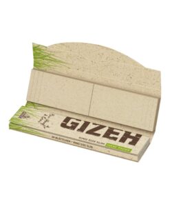GIZEH Hanf & Gras King Size Slim + Tips – Bio Papers – Bild 3