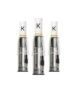 KIWI 3× Ersatzpods mit 3× Baumwollfilter – Clear