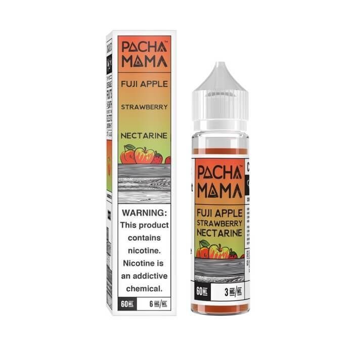 E-LIQUID PACHA MAMA - FUJI APPLE / STRAWBERRY / NEKTARINE - 50ML