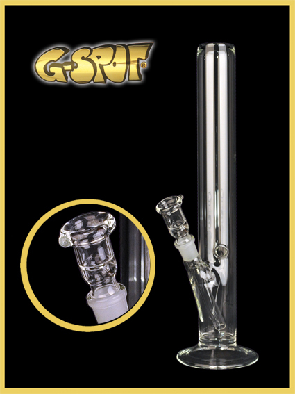 G-Spot Zylinder gerade 40 cm – 2,5 mm High End Bong