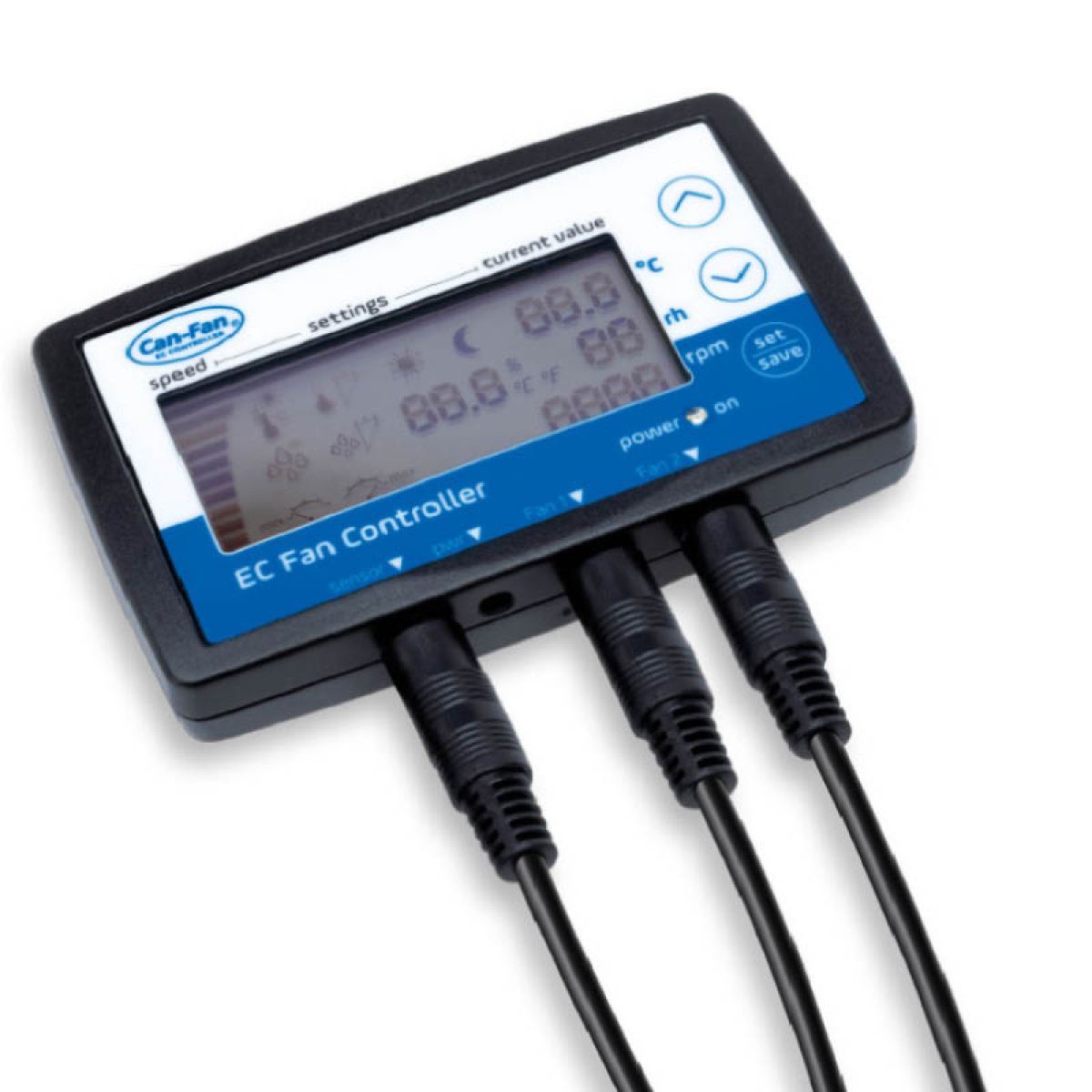 CAN LCD EC Controller Lüftersteuerung Tag/Nacht