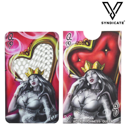 V Syndicate Grinder Card - Royal Highness Queen