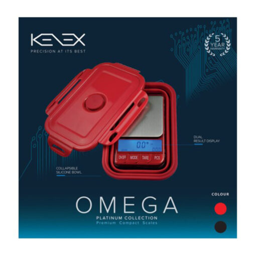 Kenex Omega 1000 x 0.1g mit Silikon Bowle