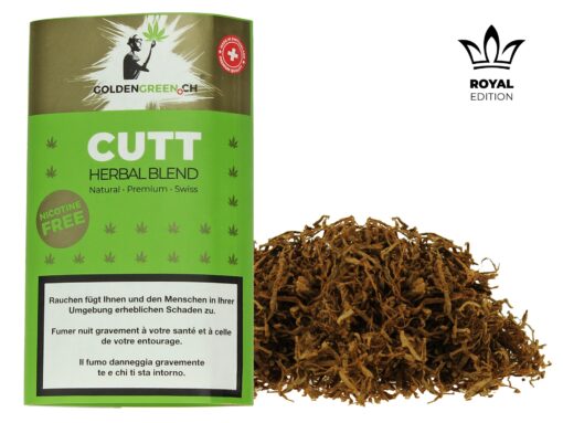 GOLDENGREEN CUTT Swiss Premium Hanf Tabakersatz