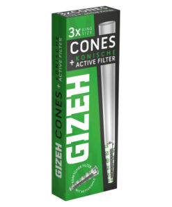 GIZEH Cones KS mit Aktivkohlefilter 3 Stk