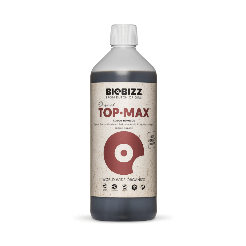 BioBizz Top·Max 1L – Organischer Blütebooster für mehr Ertrag