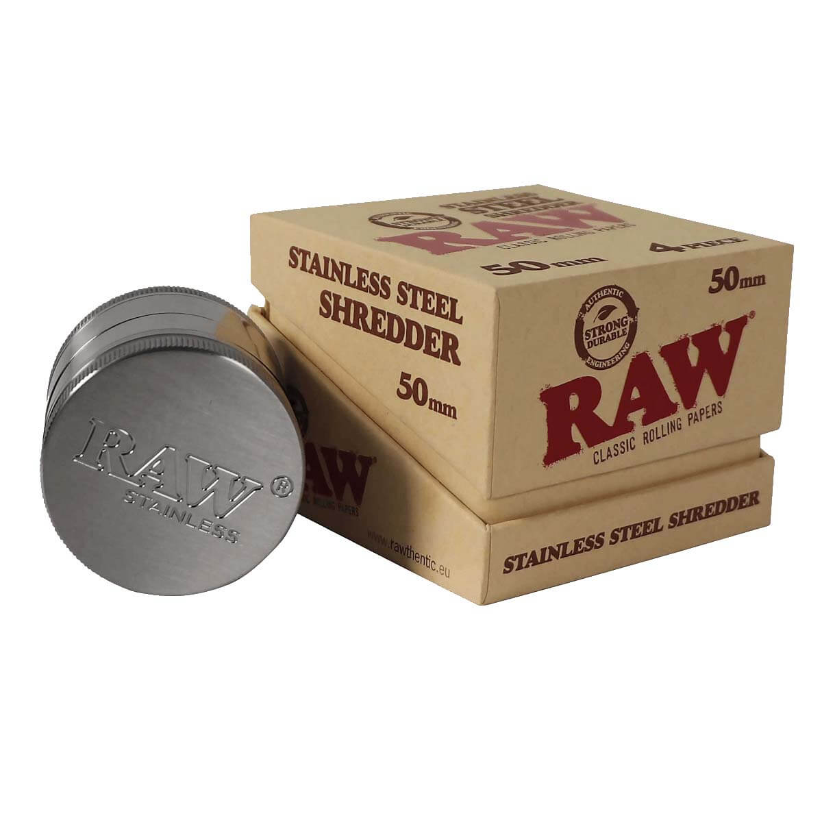 RAW Stainless Steel Grinder 50mm – Bild 3