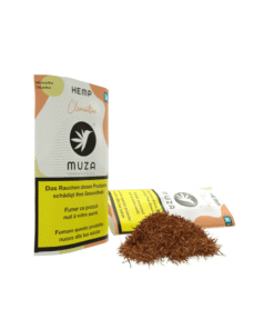 MUZA Hemp Clementine – Nikotinfreier Tabakersatz (20 g)