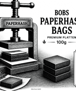 BOBS Paperhash Bags 100g – Premium Pollen Bags für Qnubu & Pollinator Pressen