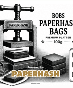 Paperhash Bags 18 × 10 cm – Für Qnubu Cold Press & Pollinator Steel Press Mold
