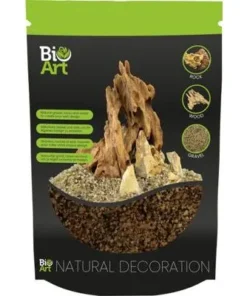 BIO ART GRAVEL BRAUN 800G – Naturkies für Terrarien