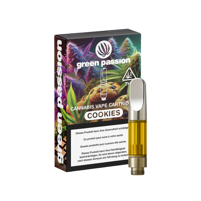 CBD Vape Cartridge Cookies – 100 % Cannabinoid-Destillat