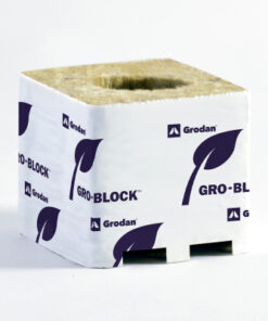 Grodan GRO-Block Improved 4 75 x 75 x 65mm Hole Mid 40mm 1pcs