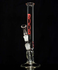 ROOR Bong Rot 35 cm – 14,5mm mit Eiskerben- Letzte