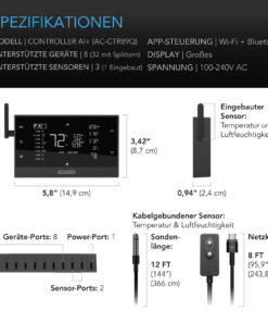 AC Infinity CONTROLLER AI+ – Intelligente KI-Klimasteuerung für Growboxen – Bild 7