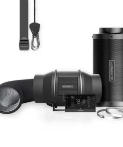 AC Infinity Luftfilter-Set AI+ PRO 150 mm – Abluft-Komplettset mit KI-Controller und Aktivkohlefilter